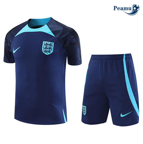 Peamu: Desconto Camisola Kit Entrainement Futebol Inglaterra + Pantalon Azul 2022-2023