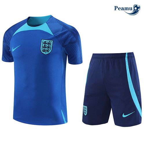 Peamu: Novo Camisola Kit Entrainement Futebol Inglaterra + Pantalon Azul 2022-2023