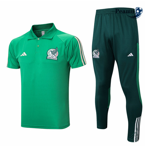 Peamu: Comprar Camisola Kit Entrainement Futebol México + Pantalon Verde 2023-2024