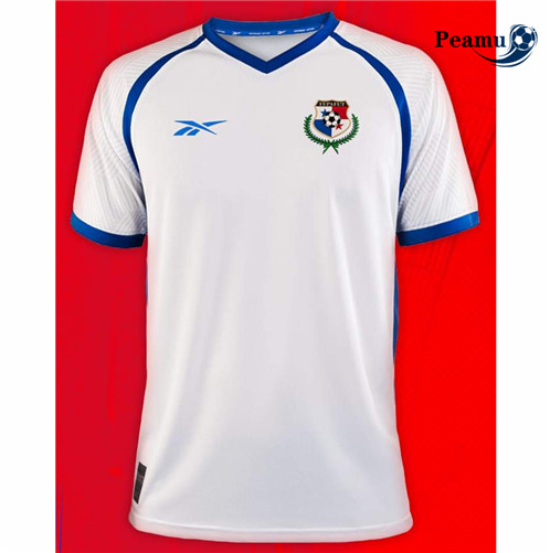 Peamu: Novas Camisola Futebol Panama Alternativa Equipamento Brancoo 2023-2024