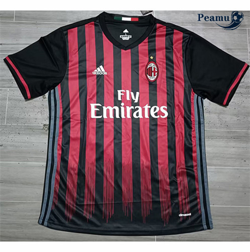 Peamu: Comprar Camisola Futebol Retrô AC Milan Principal Equipamento 2016-17