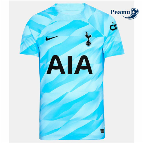 Peamu: Novas Camisola Futebol Tottenham Hotspur Equipamento Training Azul 2023-2024