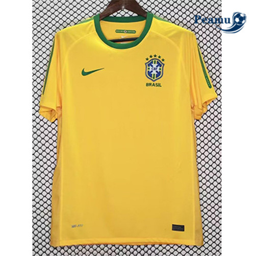 Camisola Futebol Retrô Brasil Principal Equipamento 2010 Pt20016