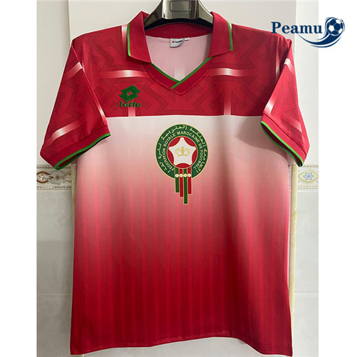 Camisola Futebol Retrô Marrocos Principal Equipamento 1994-95 Pt20026