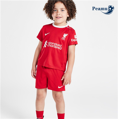 Camisola Futebol Liverpool Criança Principal Equipamento 2023-2024 Pt20039