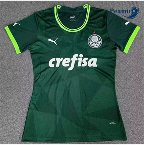 Camisola Futebol Palmeiras Mulher Principal Equipamento Verde 2023-2024 Pt20196