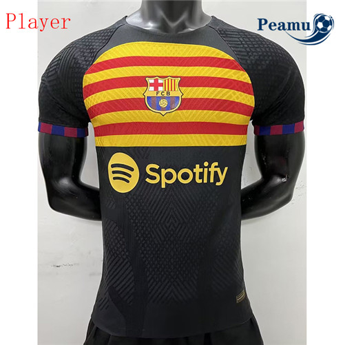 Camisola Futebol Barcelona Player Version Equipamento Preto 2022-2023 Pt20118