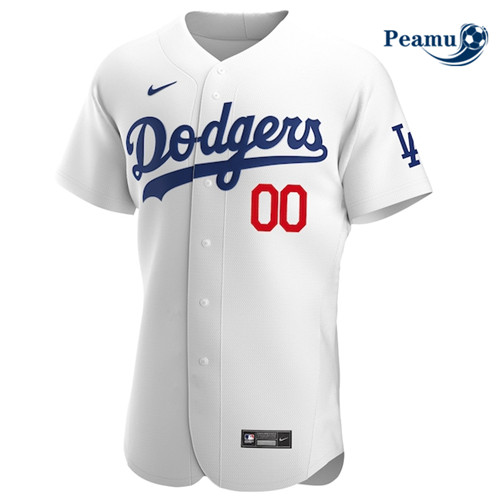 Camisola Futebol Custom, Los Angeles Dodgers - Branco p1007