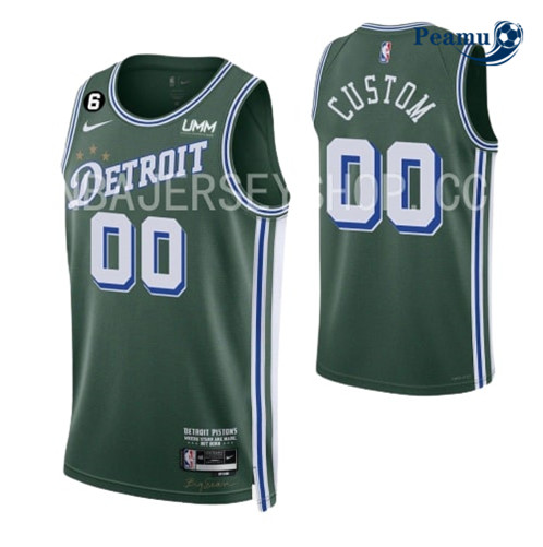 Camisola Futebol Custom, Detroit Pistons 2022/23 - Classic p1054