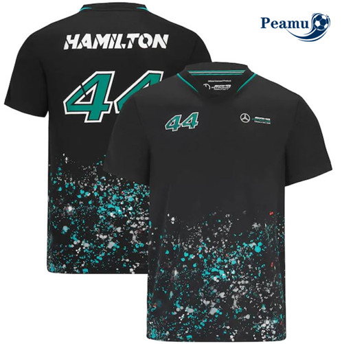Camisola Futebol Camiseta Mercedes AMG Petronas F1 2022 - Lewis Hamilton p1278