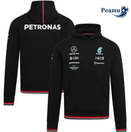 Camisola Futebol Sudadera con capucha Mercedes AMG Petronas F1 2022 p1282