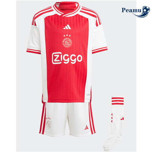 Peamu: Comprar Camisola Ajax Amsterdam Criança Principal Equipamento 2023-2024