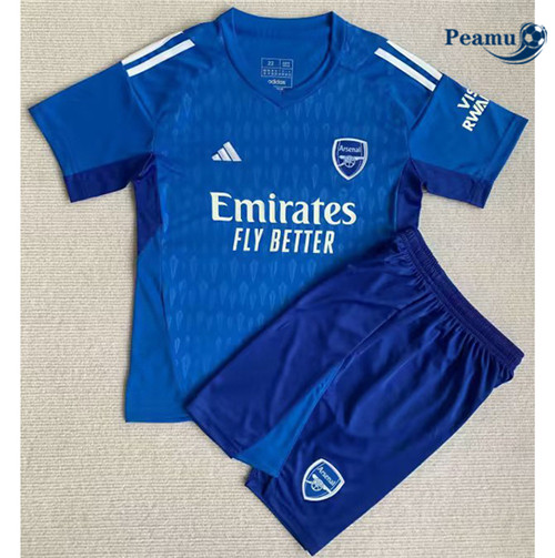 Peamu: Comprar Camisola Arsenal Criança Equipamento Portero Azul 2023-2024