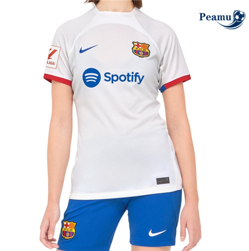 Peamu: Comprar Camisola Barcelona Mulher Segunda Equipamento 2023-2024