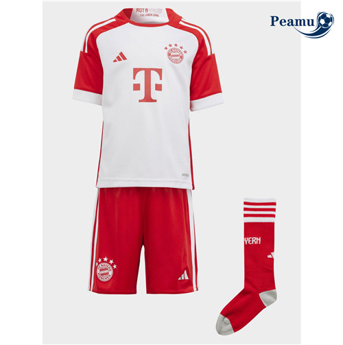 Peamu: Comprar Camisola Bayern de Munique Criança Principal Equipamento 2023-2024