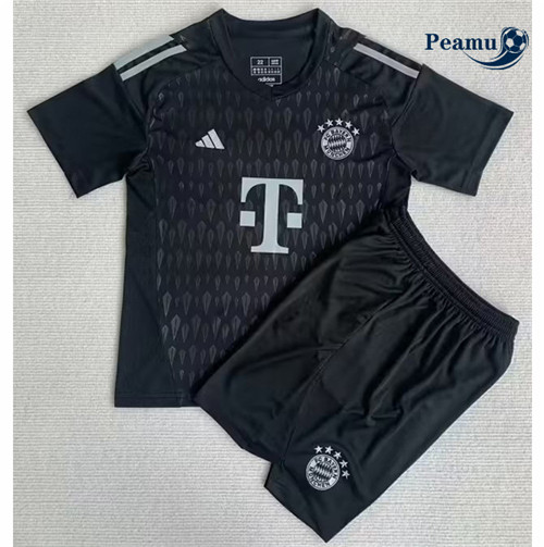 Peamu: Comprar Camisola Bayern de Munique Criança Portero Equipamento Goleiro 2023-2024