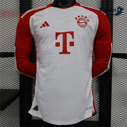 Peamu: Comprar Camisola Bayern de Munique Player Version Principal Equipamento Manga Comprida 2023-2024