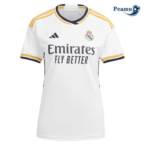 Peamu: Comprar Camisola Real Madrid Mulher Principal Equipamento 2023-2024