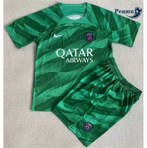 Peamu: Comprar Camisola PSG Criança Portero Equipamento Verde 2023-2024