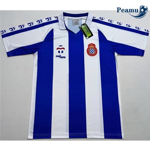 Peamu: Comprar Camisola Futebol Retrô Espanyol Principal Equipamento 1984-1989