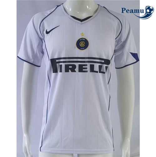 Peamu: Comprar Camisola Futebol Retrô Inter Milan Segunda Equipamento 2004-05