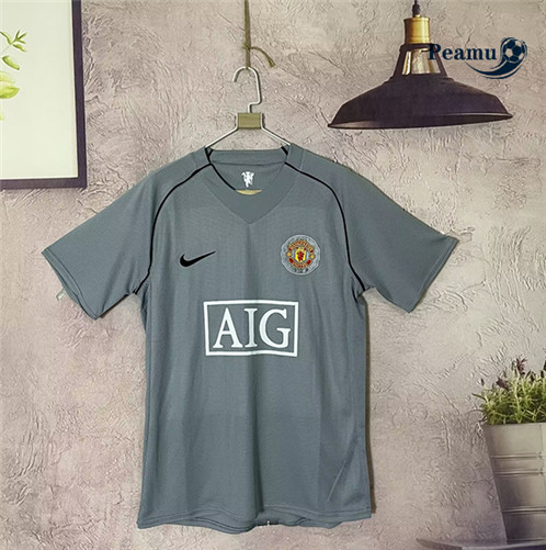 Peamu: Comprar Camisola Manchester United Portero Equipamento Cinza 2007-08