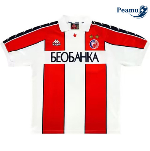Peamu: Comprar Camisola Futebol Retrô Rojo Star Belgrade Principal Equipamento 1995-97