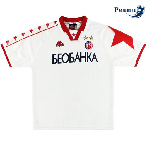 Peamu: Comprar Camisola Futebol Retrô Rojo Star Belgrade Segunda Equipamento 1995-97