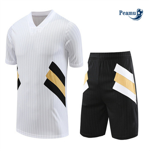 Oferta Camisola Kit Equipamento Training Juventus + Shorts Branco 2023-2024