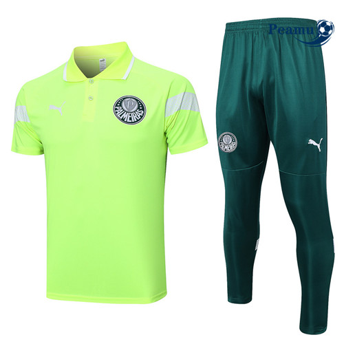 Novo Camisola Kit Equipamento Training Palmeiras Polo + Pantalon 2023-2024