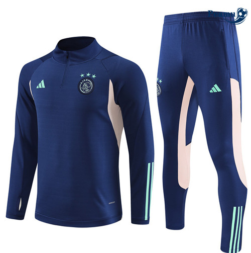 Comprar Camisola Casaco Fato de Treino AFC Ajax Criancas Azul marinho 2023-2024