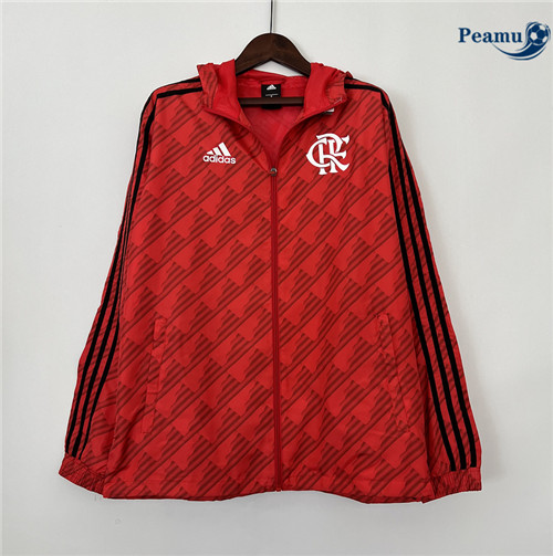 Comprar Camisola Jaqueta Futebol Giacca A Vento Flamengo Vermelho 2023-2024