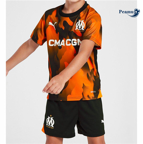 Criar Camisola Futebol Marsella Enfant Terceiro Equipamento 2023-2024