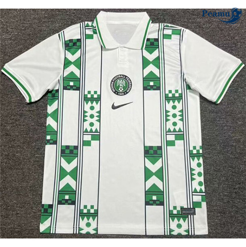 Camisola Futebol Nigeria Alternativa Equipamento Blanco 2024-2025
