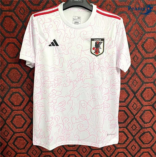 Camisola Futebol Japao Equipamento guerrero rosa/blanco 2023-2024