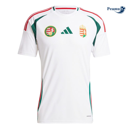 Camisola Futebol Hungría Alternativa Equipamento 2024-2025