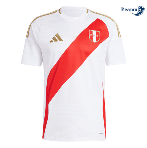Camisola Futebol Peru Principal Equipamento 2024-2025