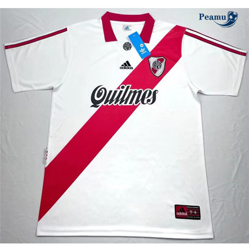 Camisola Futebol Retrô River Plate Principal Equipamento 1998-99