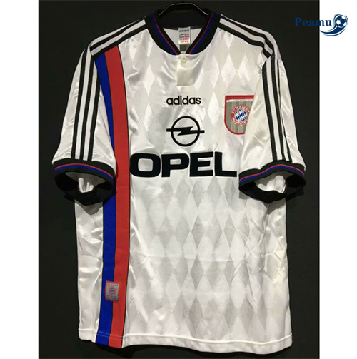 Camisola Futebol Retrô Bayern de Munique Alternativa Equipamento 1996-98