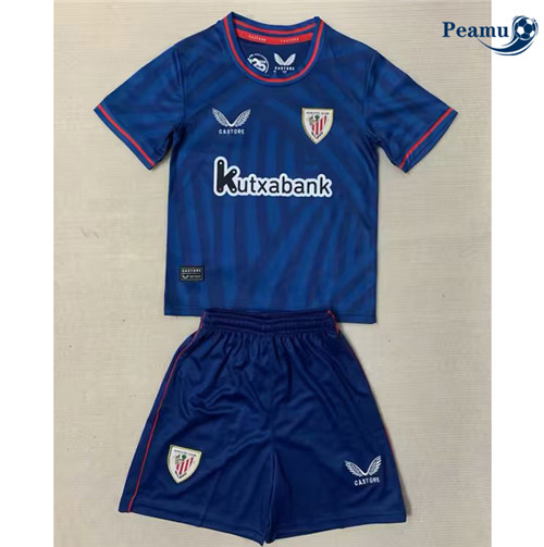 Novo Camisola Futebol Athletic Bilbao Crianças 125 Equipamento 2023-2024
