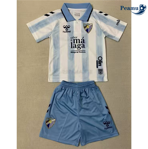 Oferta Camisola Futebol Malaga Crianças Principal Equipamento 2023-2024