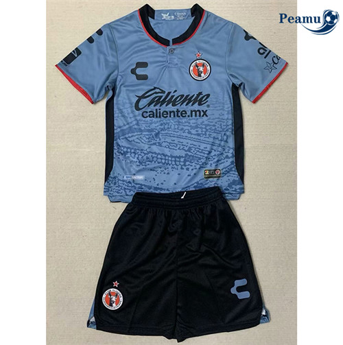 Criar Camisola Futebol Tijuana Crianças Alternativa Equipamento 2023-2024