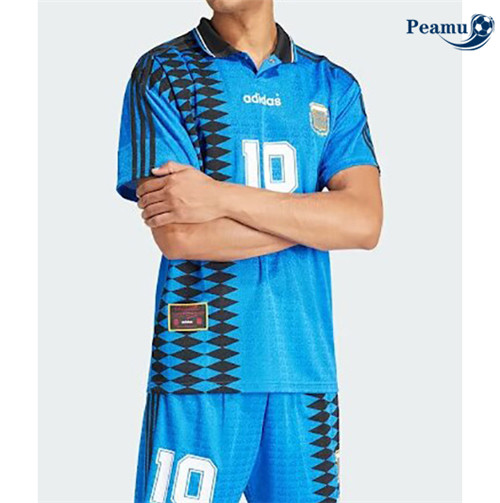 Oferta Camisola Futebol Argentina Crianças Equipamento Azul 2023-2024