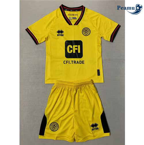 Oferta Camisola Futebol Sheffield United Crianças Alternativa Equipamento 2023-2024