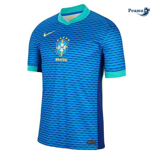 Criar Camisola Futebol Brasil Segunda Equipamento 2024-2025