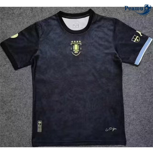 Oferta Camisola Futebol Uruguai Equipamento Preto 2024-2025