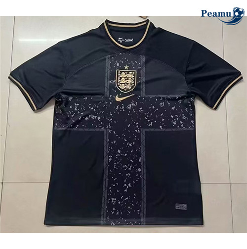 Loja Camisola Futebol Inglaterra Equipamento Preto 2023-2024