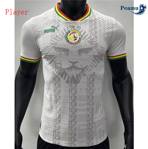 Loja Camisola Futebol Senegal Player Version Equipamento Branco 2023-2024