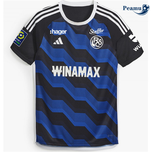Oferta Camisola Futebol Strasbourg Terceiro Equipamento 2023-2024
