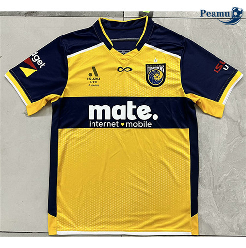 Criar Camisola Futebol Central Coast Mariners Principal Equipamento 2023-2024